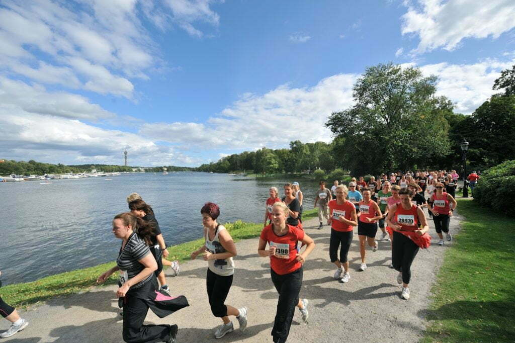 tjejmile naiste jooksumaraton