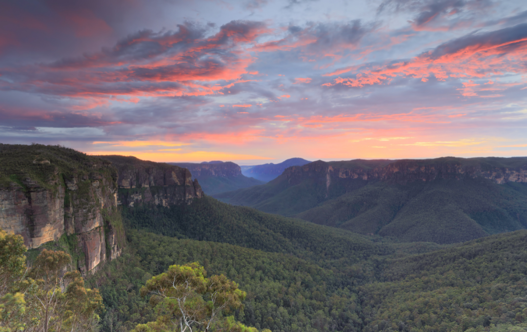 Austraalia-UusMeremaa Blue mountain